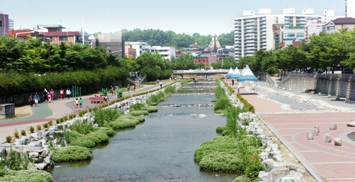 성내천 자전거 하이킹 및 산책하기