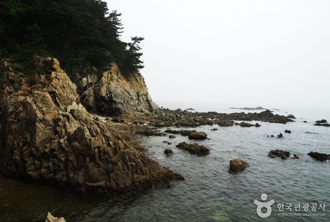 보령 해변기암절벽