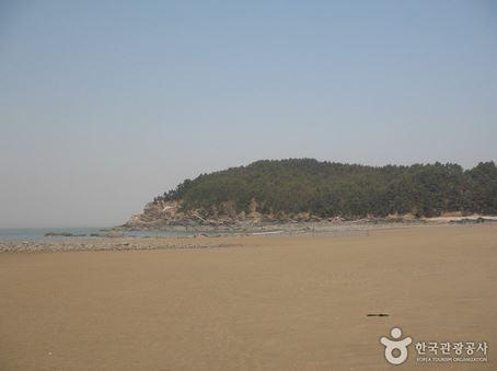학암포해변