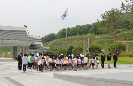 [경남][국립산청호국원] 학생참관교육