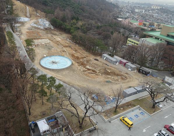 [서울][한양도성도감] 문화재수리 현장 시민공개 (남산 회현자락)