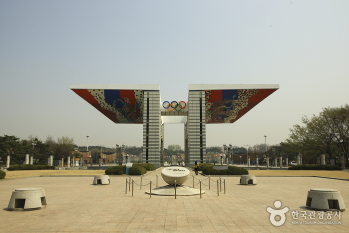 올림픽공원 장미전시회